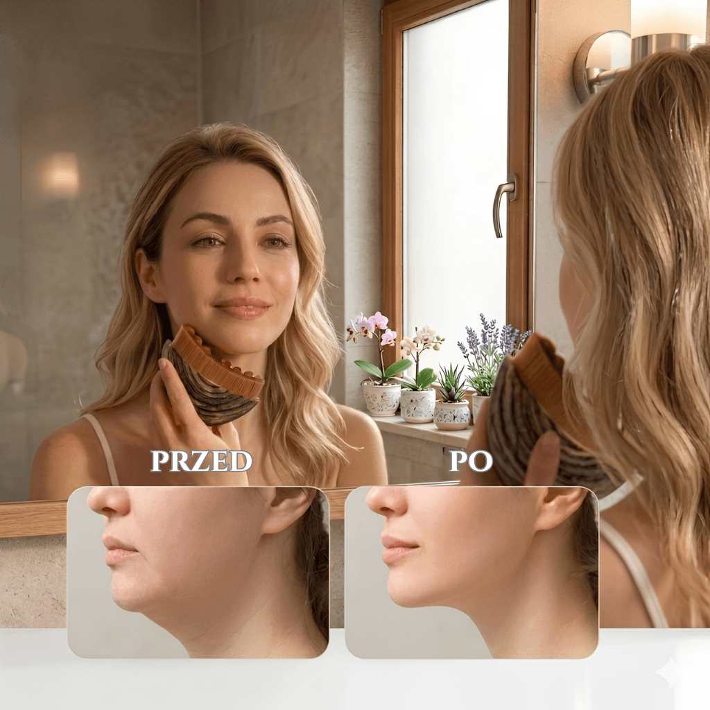 LumiFlow - Szczotka do masażu i drenażu twarzy