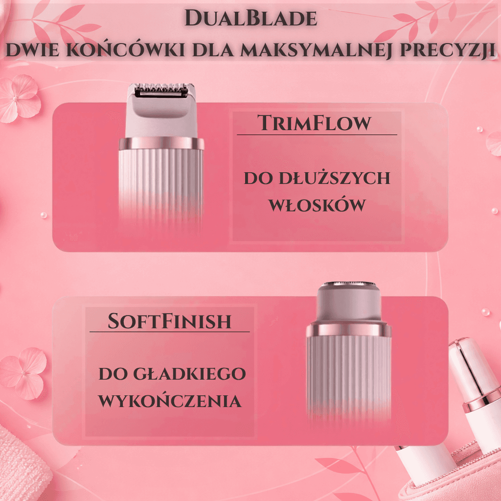 LumiSoft - Golarka Precyzyjna 2w1 do Ciała i Twarzy