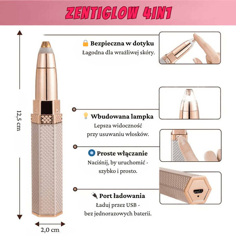 Golarka ZentiGlow 4in1